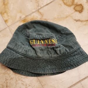 Vintage Guinness Olive Green Bucket Hat